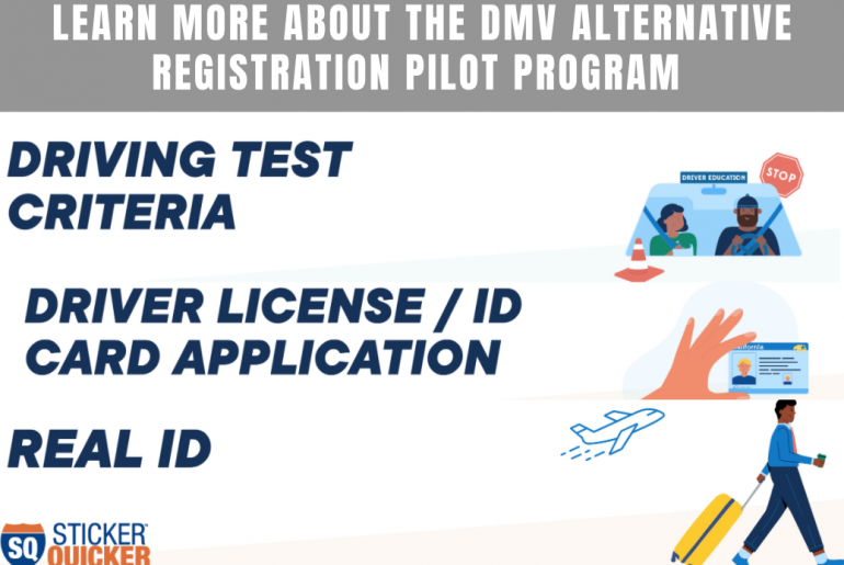 DMV ALTERNATIVE REGISTRATION PROGRAM