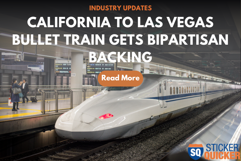 California to Las Vegas Bullet Train Gets Bipartisan Backing